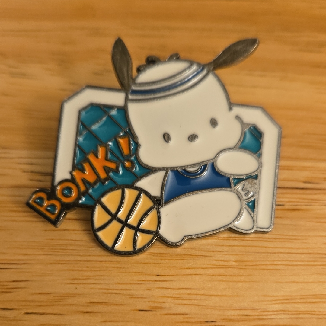 Cute Basketball Enamel Pin